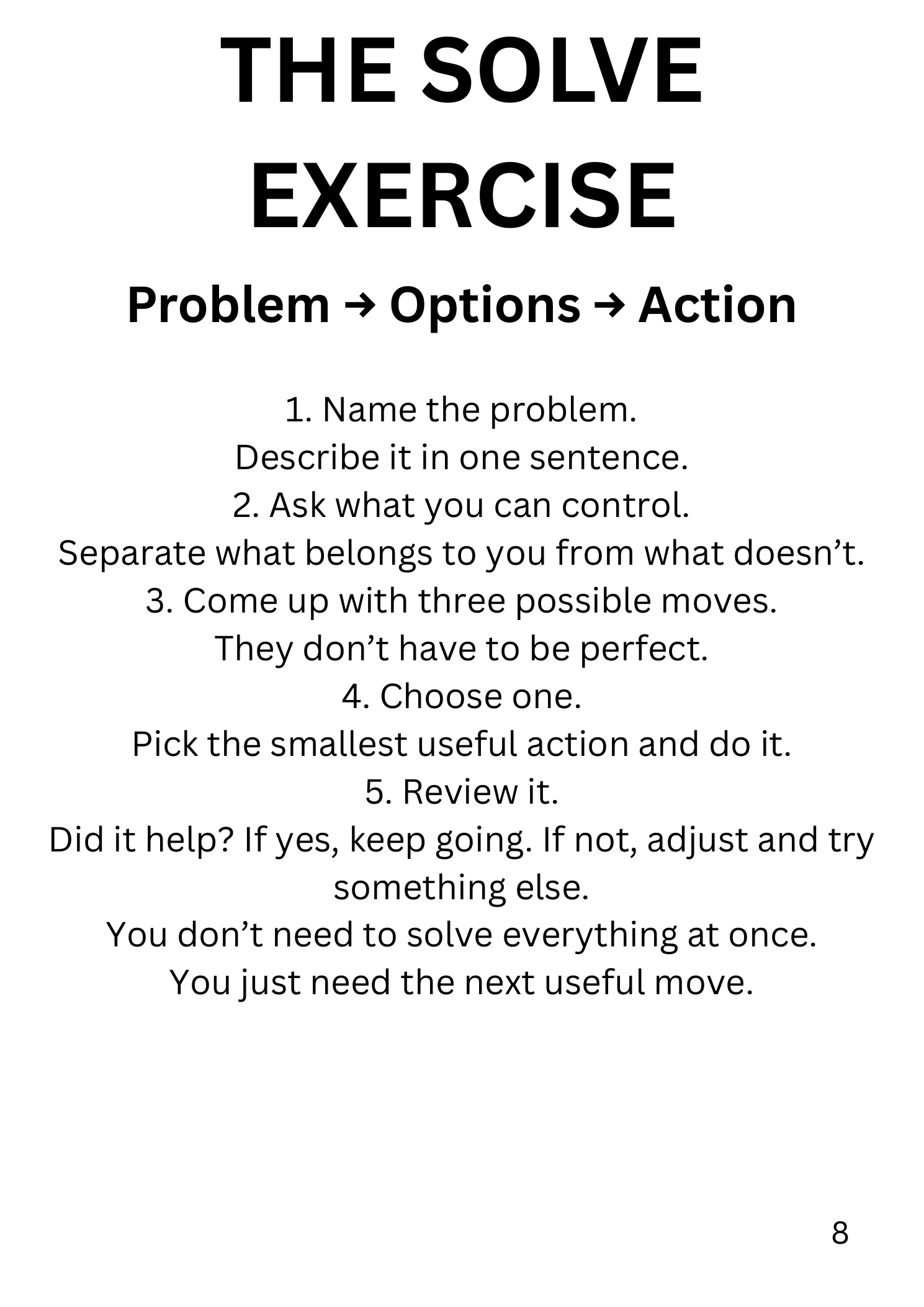 PAUSE. SPEAK. SOLVE.