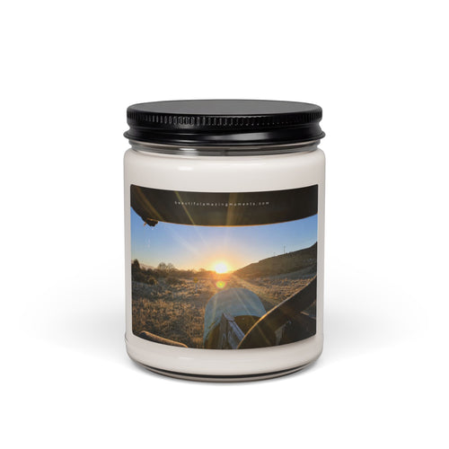 BAM Sunrise Glow – Scented Soy Candle (9oz)Scented Soy Candle, 9oz