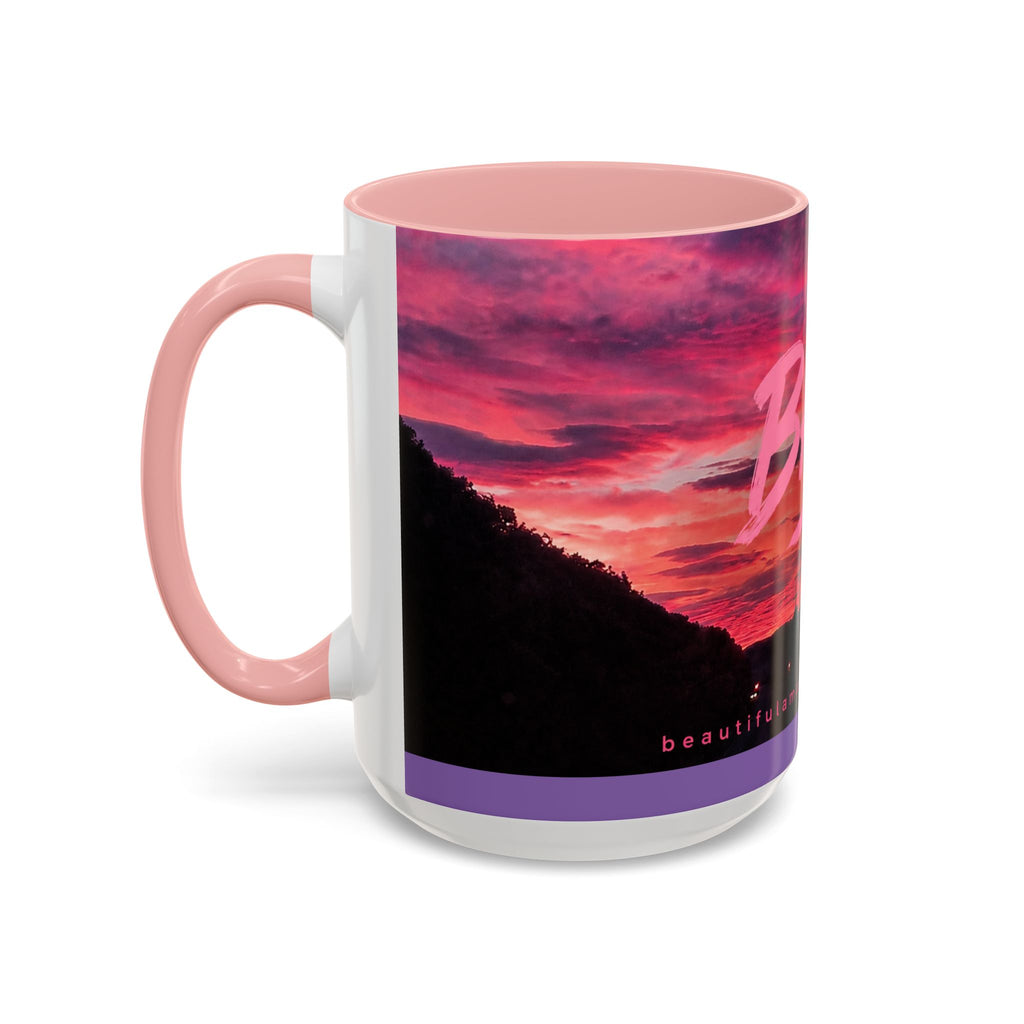 Bam Sunset Road Mug  .Moments That Matter.