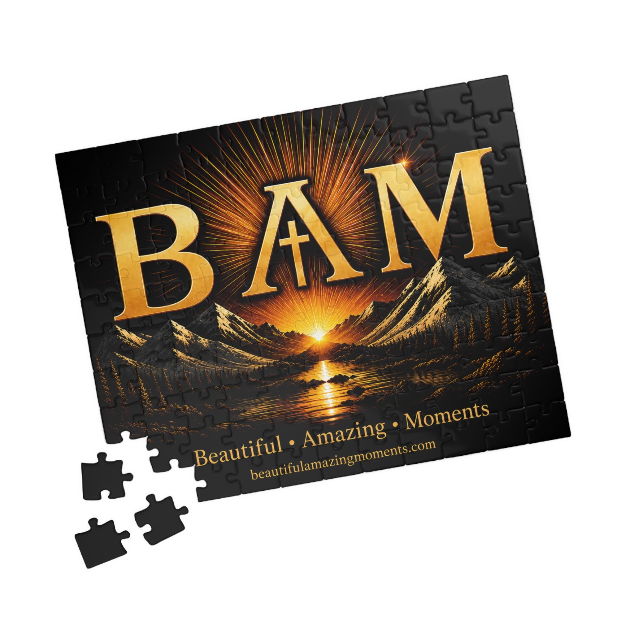 Piece by piece. Moment by moment.Puzzle (110, 252, 520, 1014-piece)