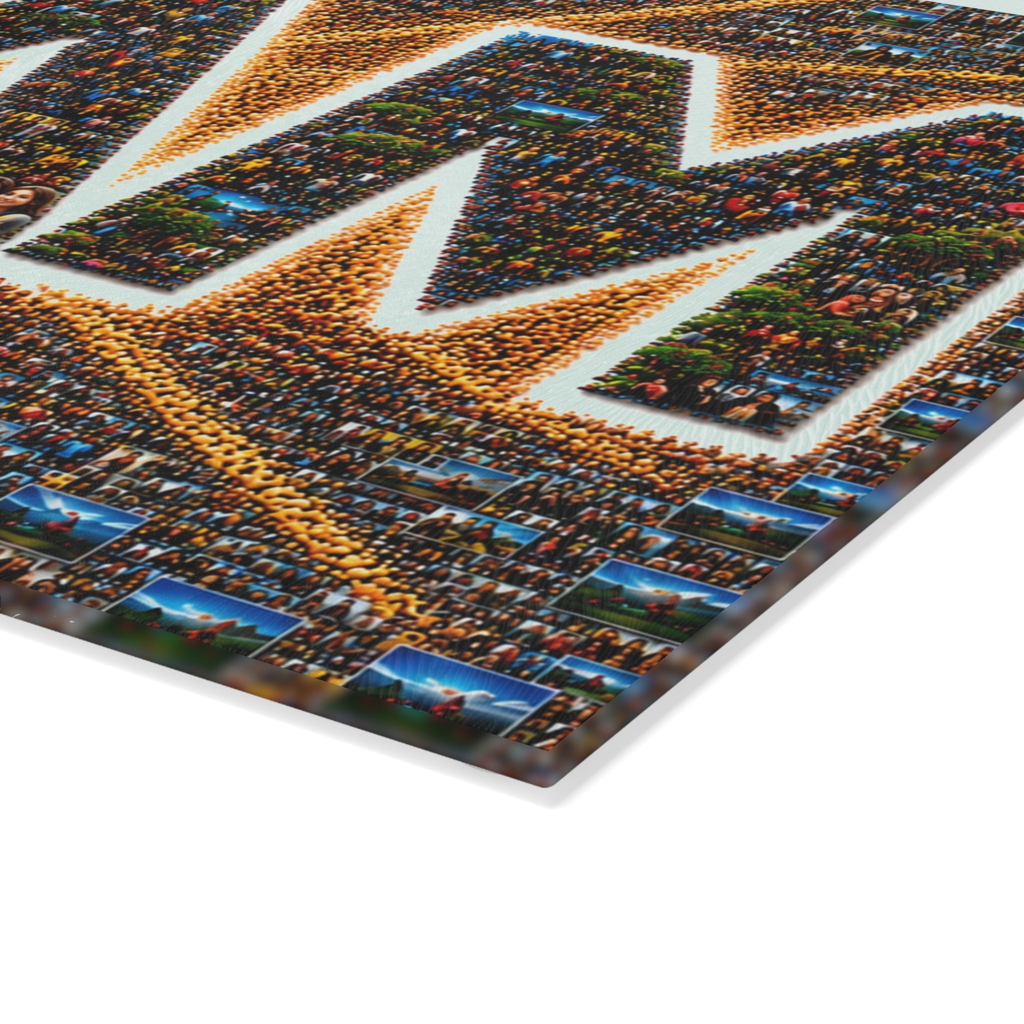 .BAM Photomosaic Glass Cutting Board – Beautiful Amazing MomentsGlass Cutting Board