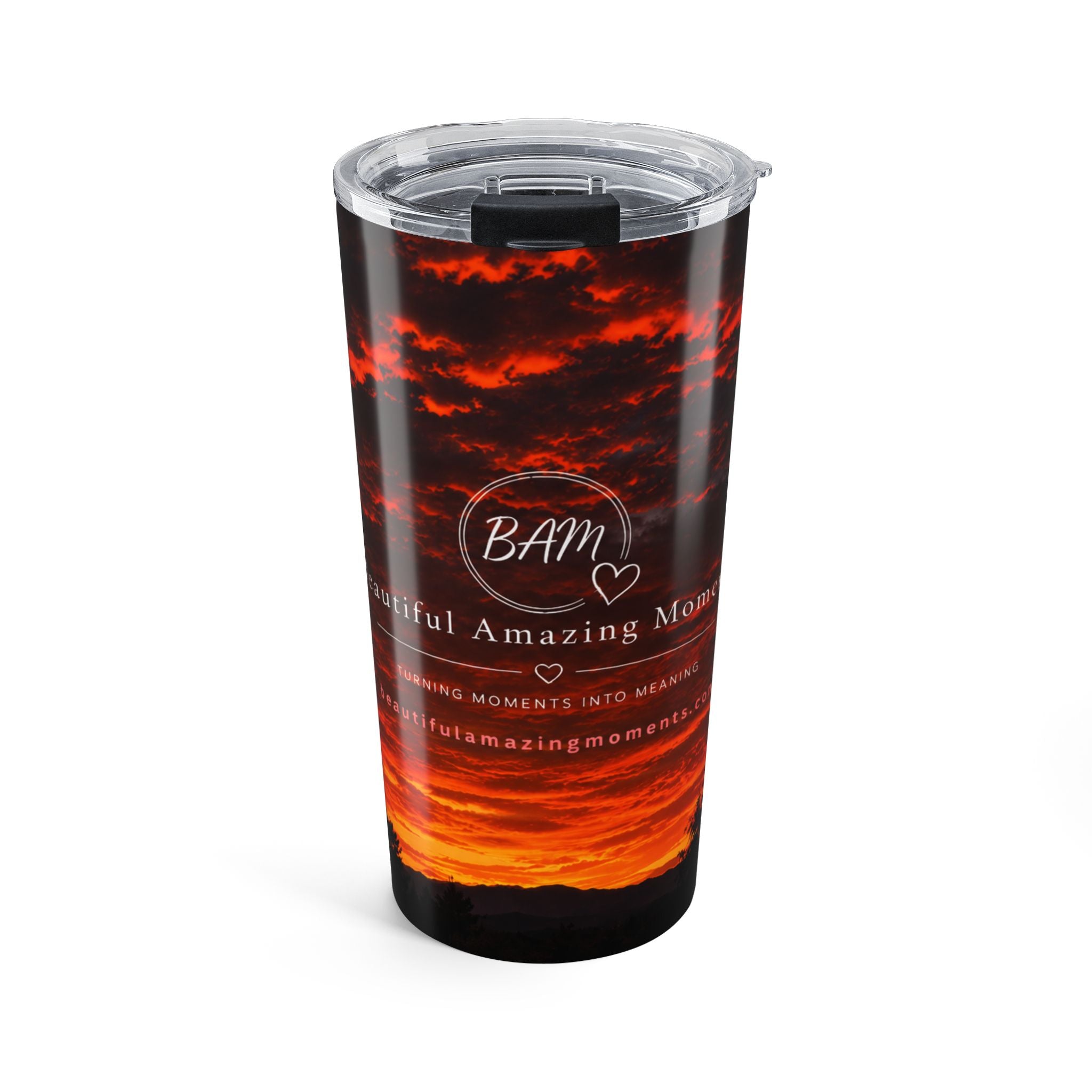BAM Sunset Reflections Travel Tumbler – Carry the MomentTumbler 20oz