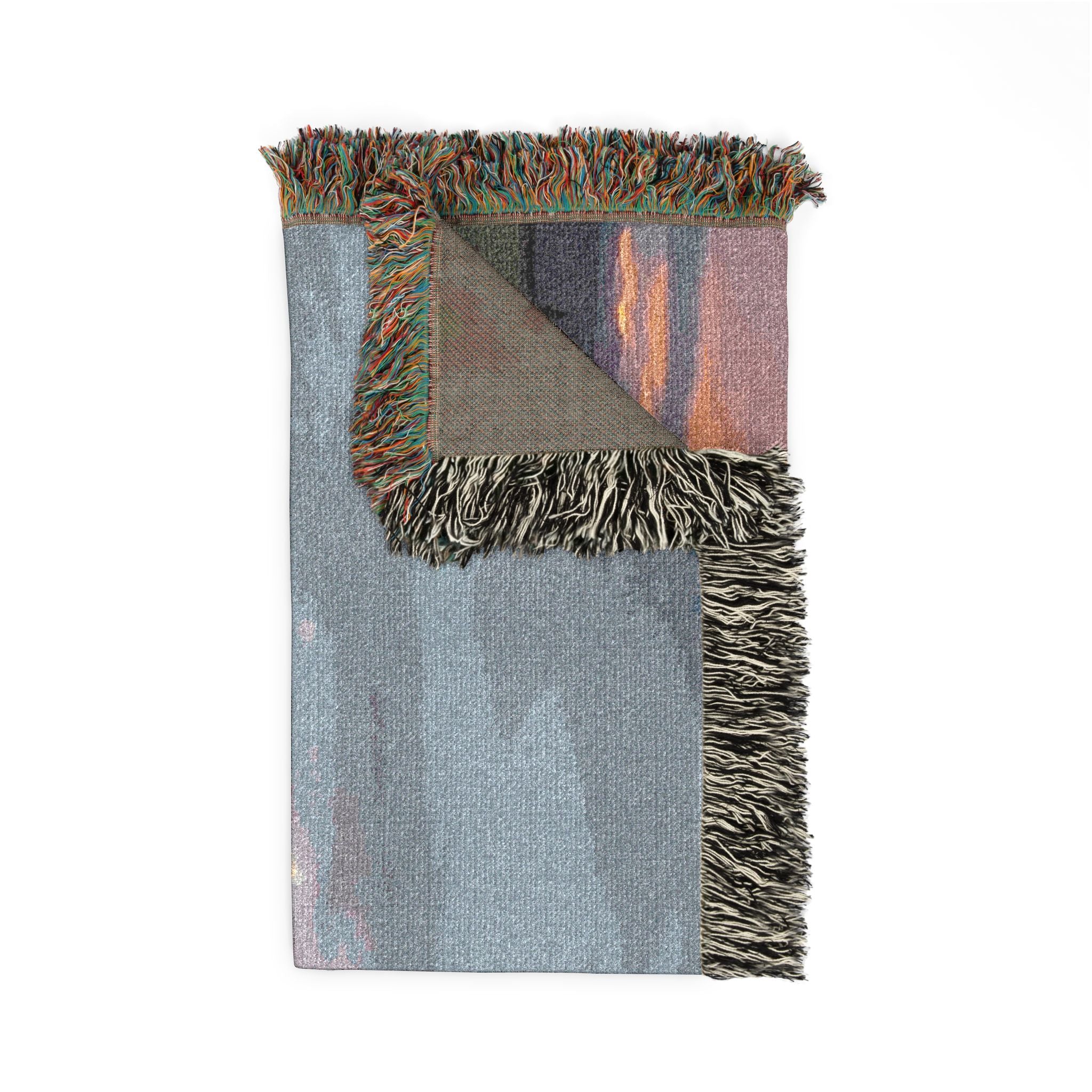 A cozy woven blanket inspired by Beautiful Amazing Moments — celebrating connection, family, and the moments that matter most.