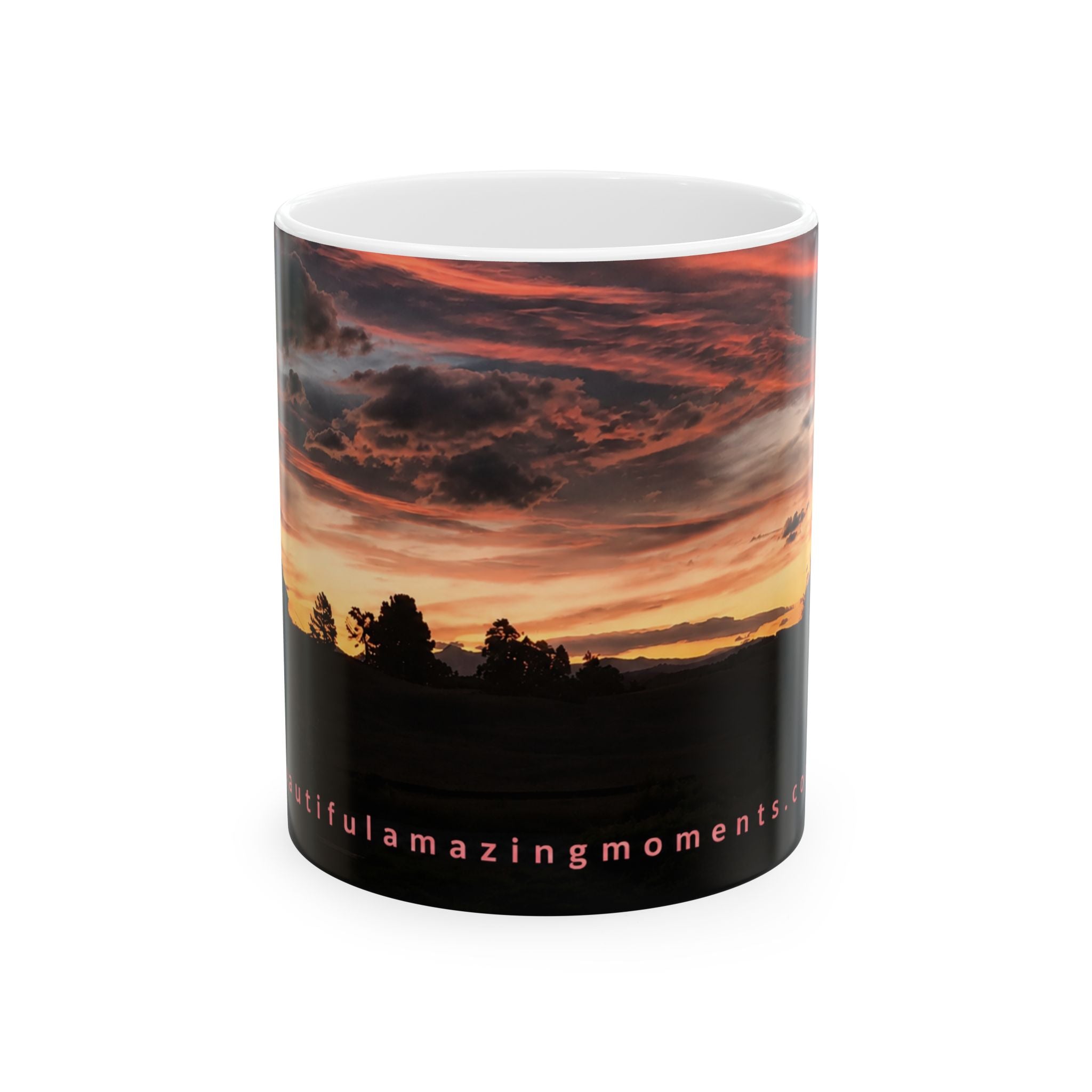 BAM Sunset Skies – Ceramic Mug Ceramic Mug, (11oz, 15oz)