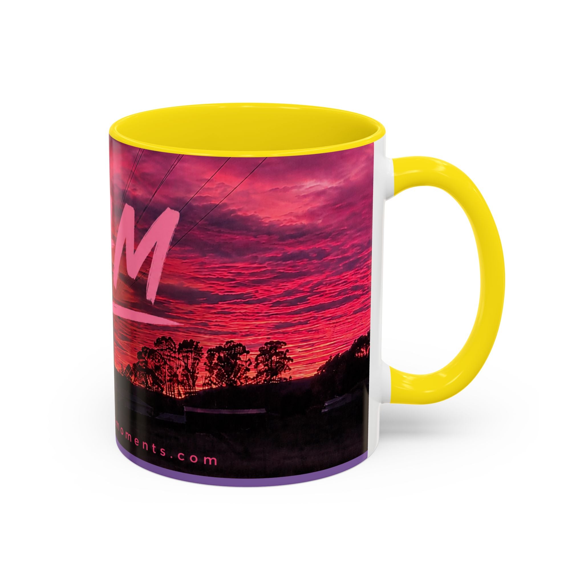 Bam Sunset Road Mug  .Moments That Matter.