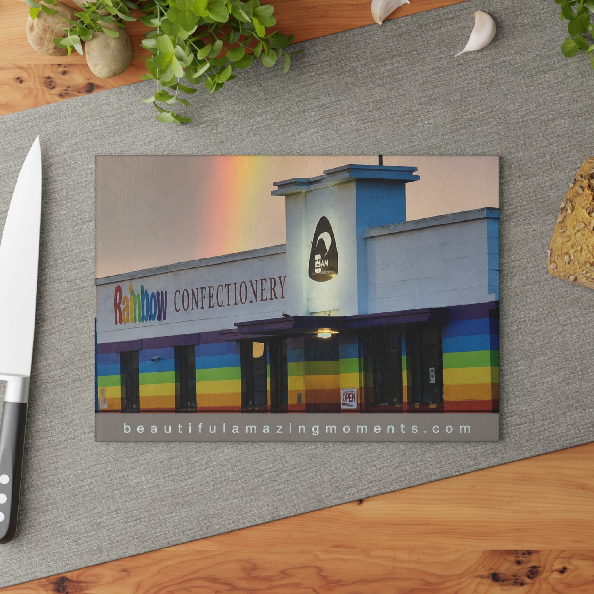 Rainbow Moment – BAM Glass Cutting Board