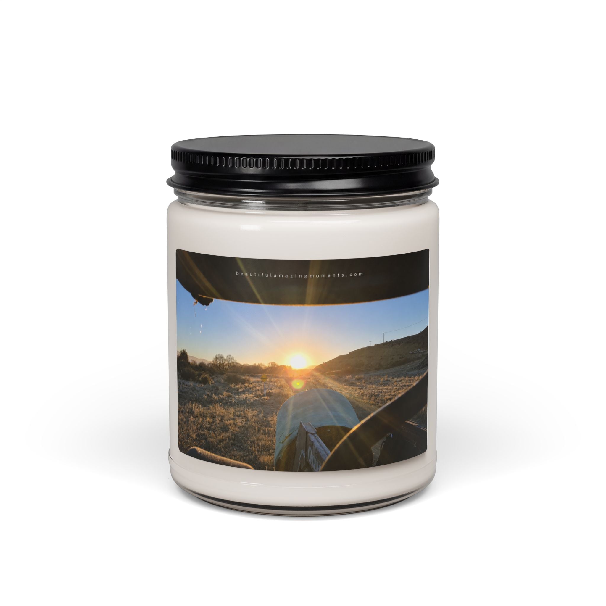 BAM Sunrise Glow – Scented Soy Candle (9oz)Scented Soy Candle, 9oz