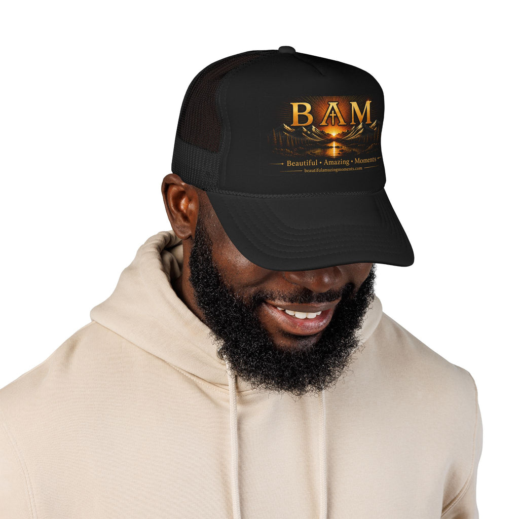 BAM Sunset Foam Trucker Hat – Moments Into MeaningFoam Trucker Hat