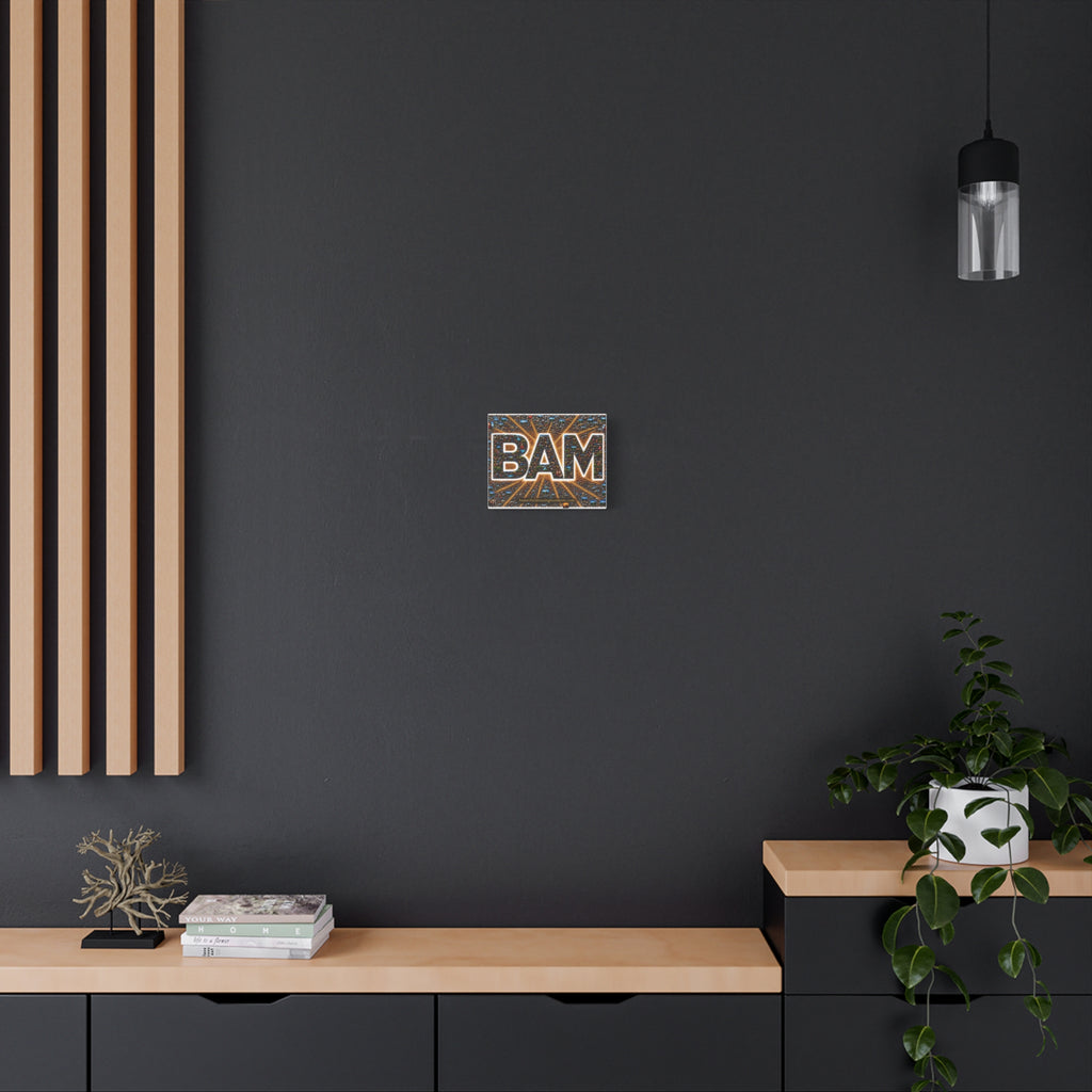 BAM OG – Turning Moments Into Meaning | Premium CanvasMatte Canvas, Stretched, 1.25"