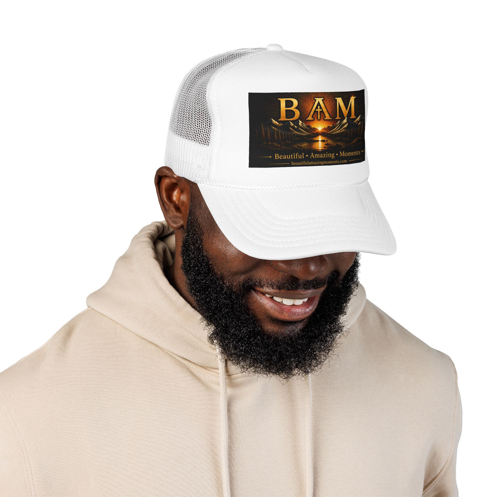 BAM Sunset Foam Trucker Hat – Moments Into MeaningFoam Trucker Hat