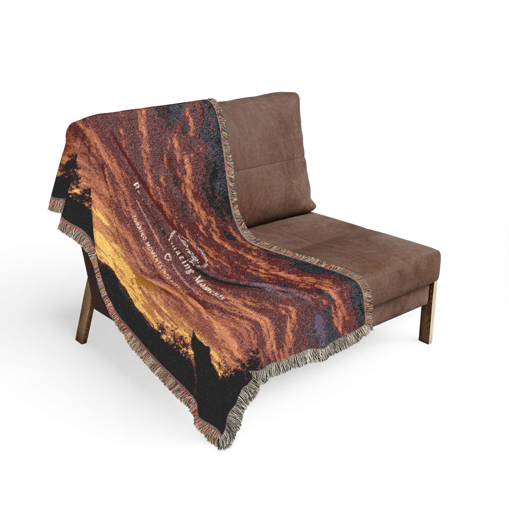 BAM Sunset Reflections – Woven Throw BlanketWoven Blanket