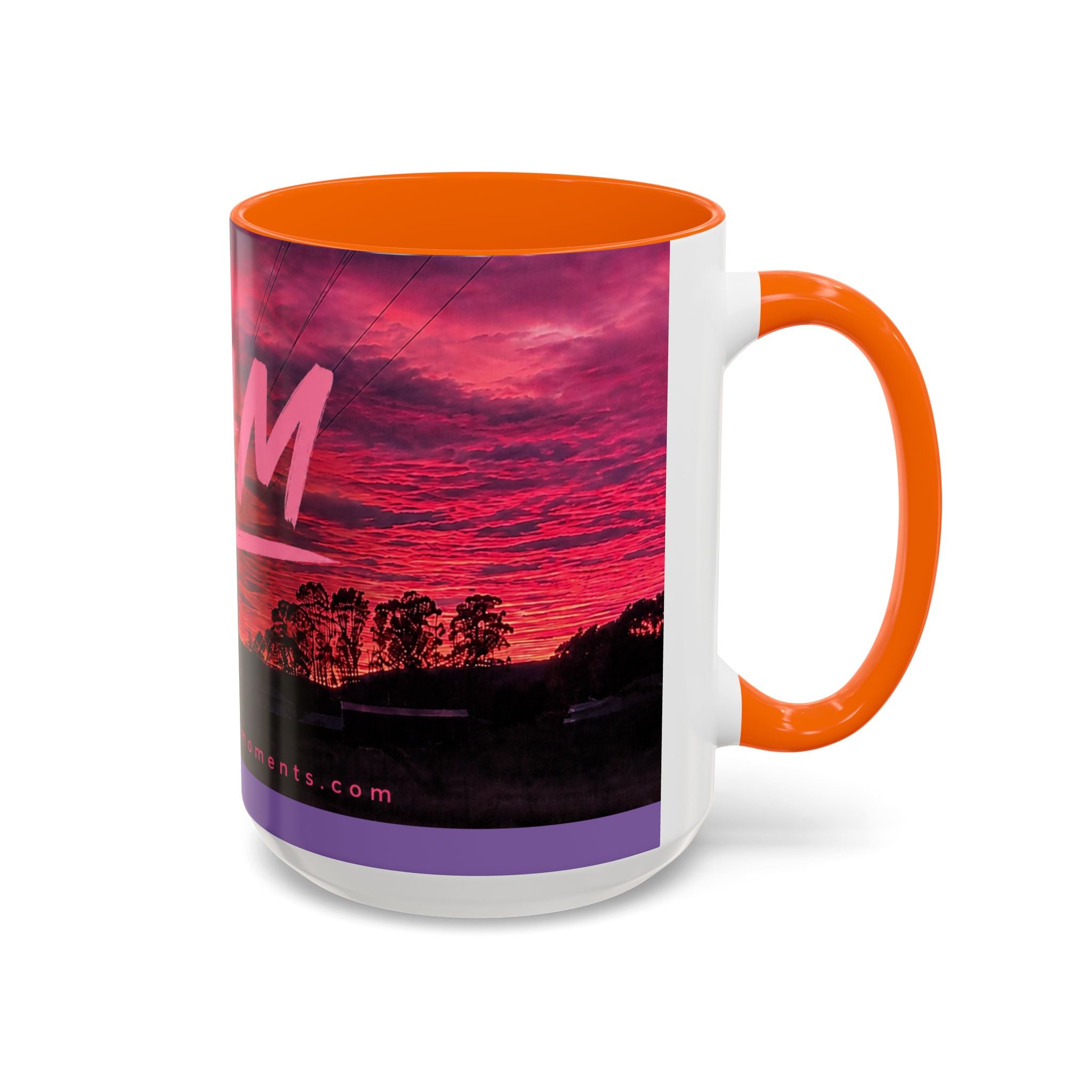 Bam Sunset Road Mug  .Moments That Matter.