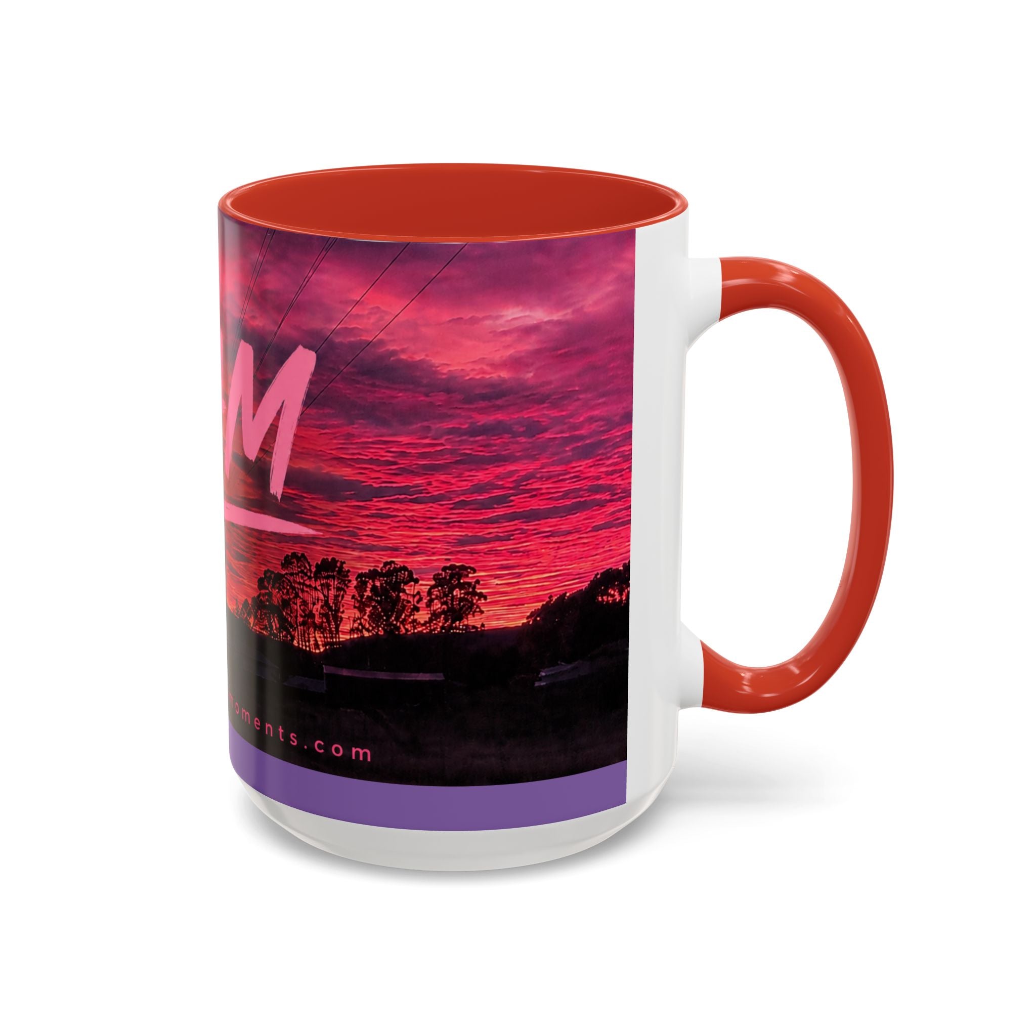 Bam Sunset Road Mug  .Moments That Matter.