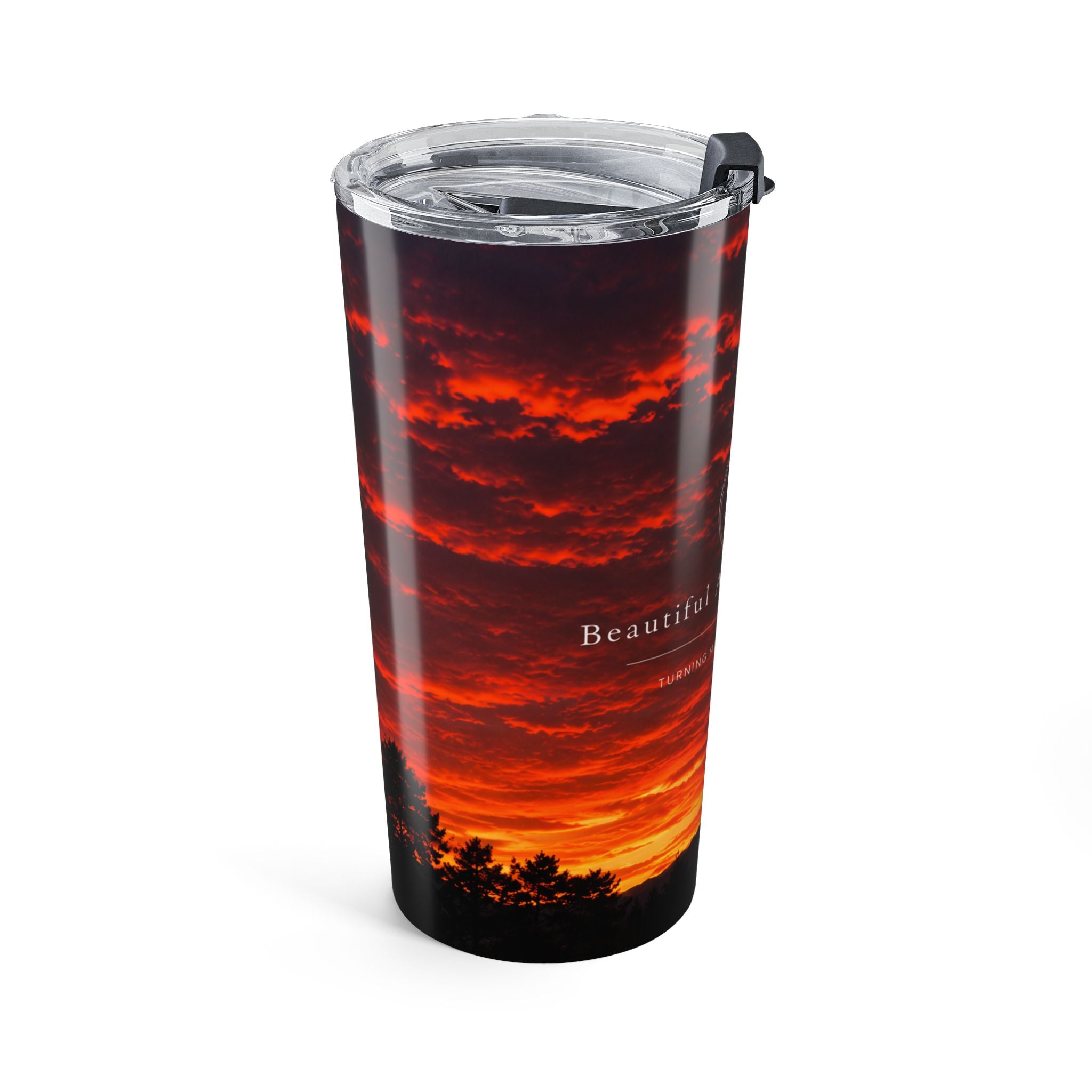 BAM Sunset Reflections Travel Tumbler – Carry the MomentTumbler 20oz