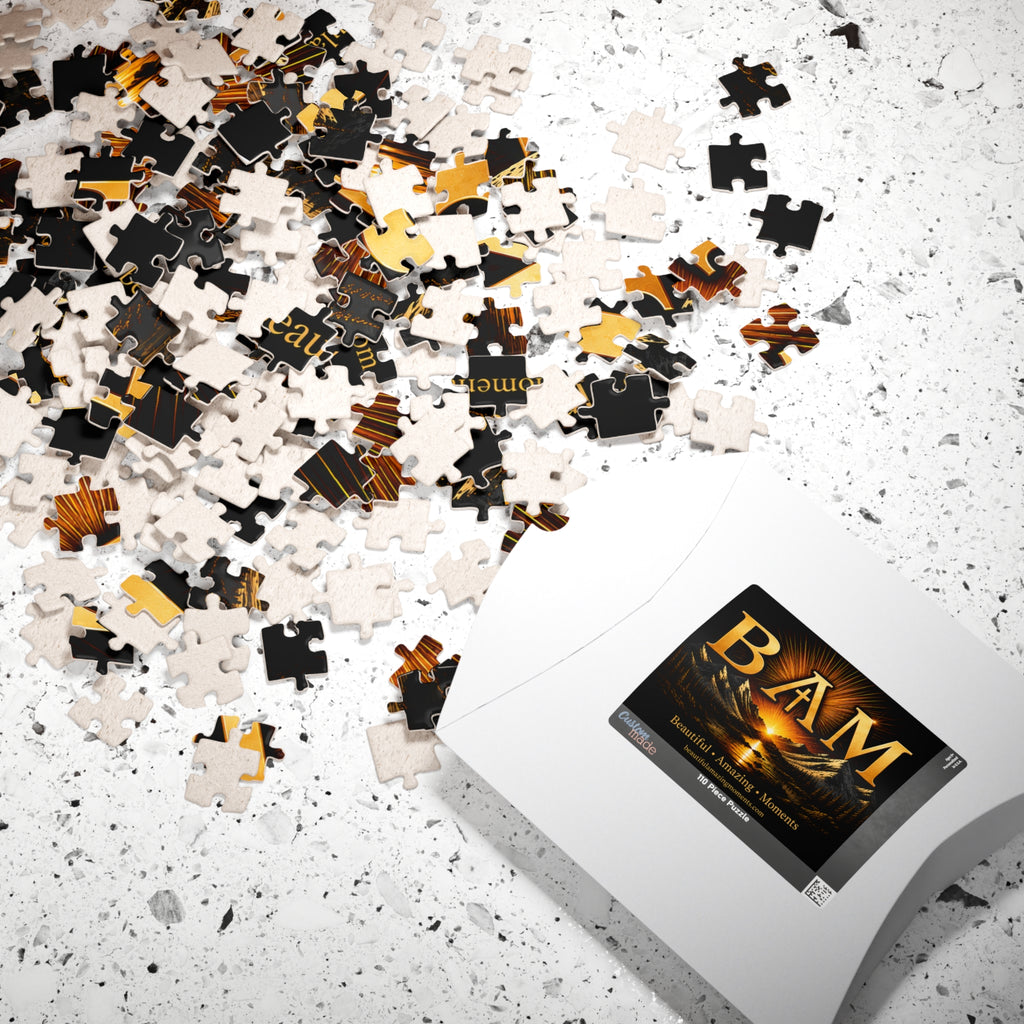 Piece by piece. Moment by moment.Puzzle (110, 252, 520, 1014-piece)