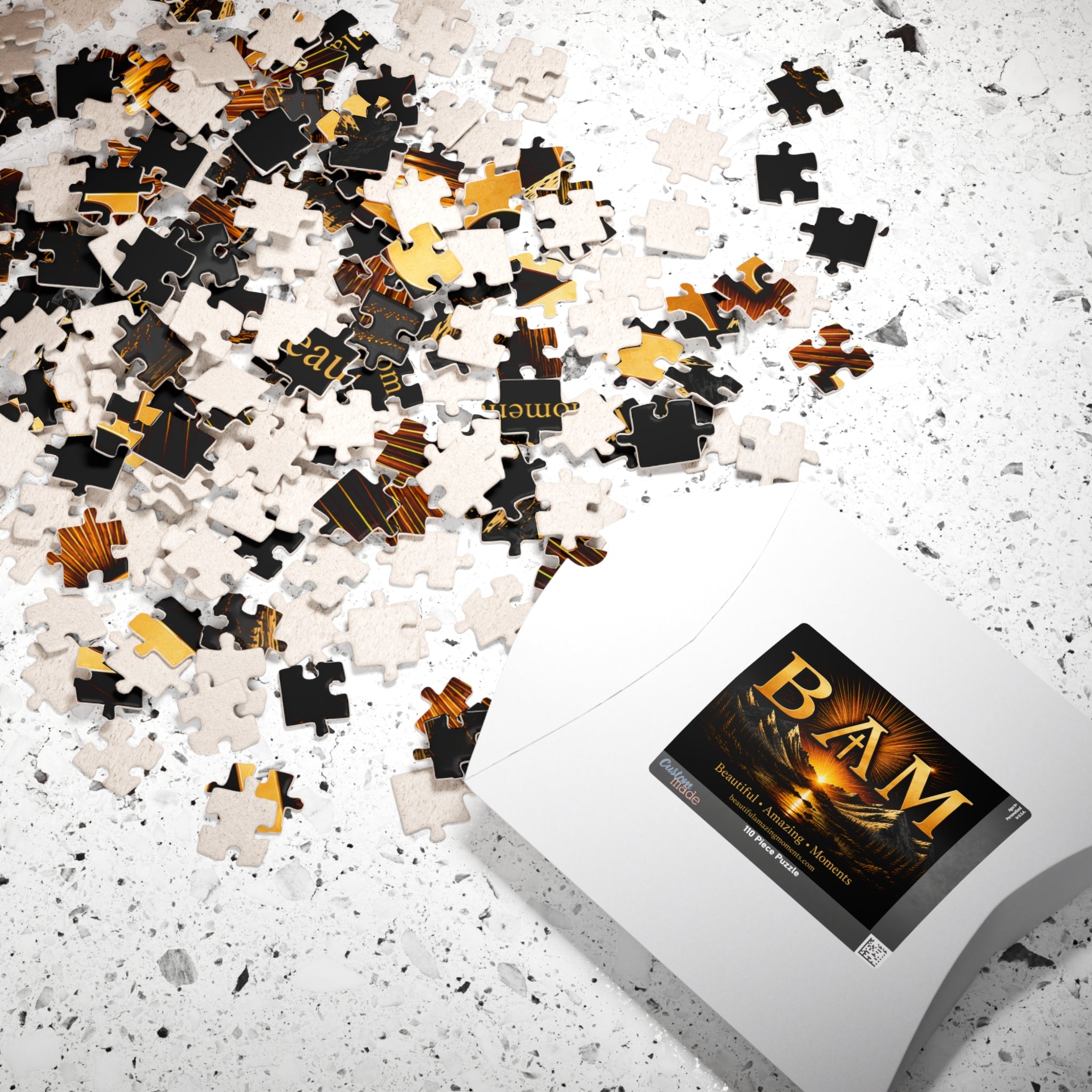 Piece by piece. Moment by moment.Puzzle (110, 252, 520, 1014-piece)