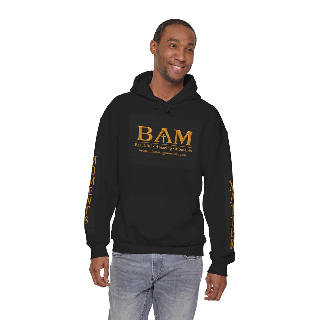 BAM Hoodie – Beautiful Amazing Moments | Moments Matter Premium HoodieUnisex Heavy Blend™ Hooded Sweatshirt