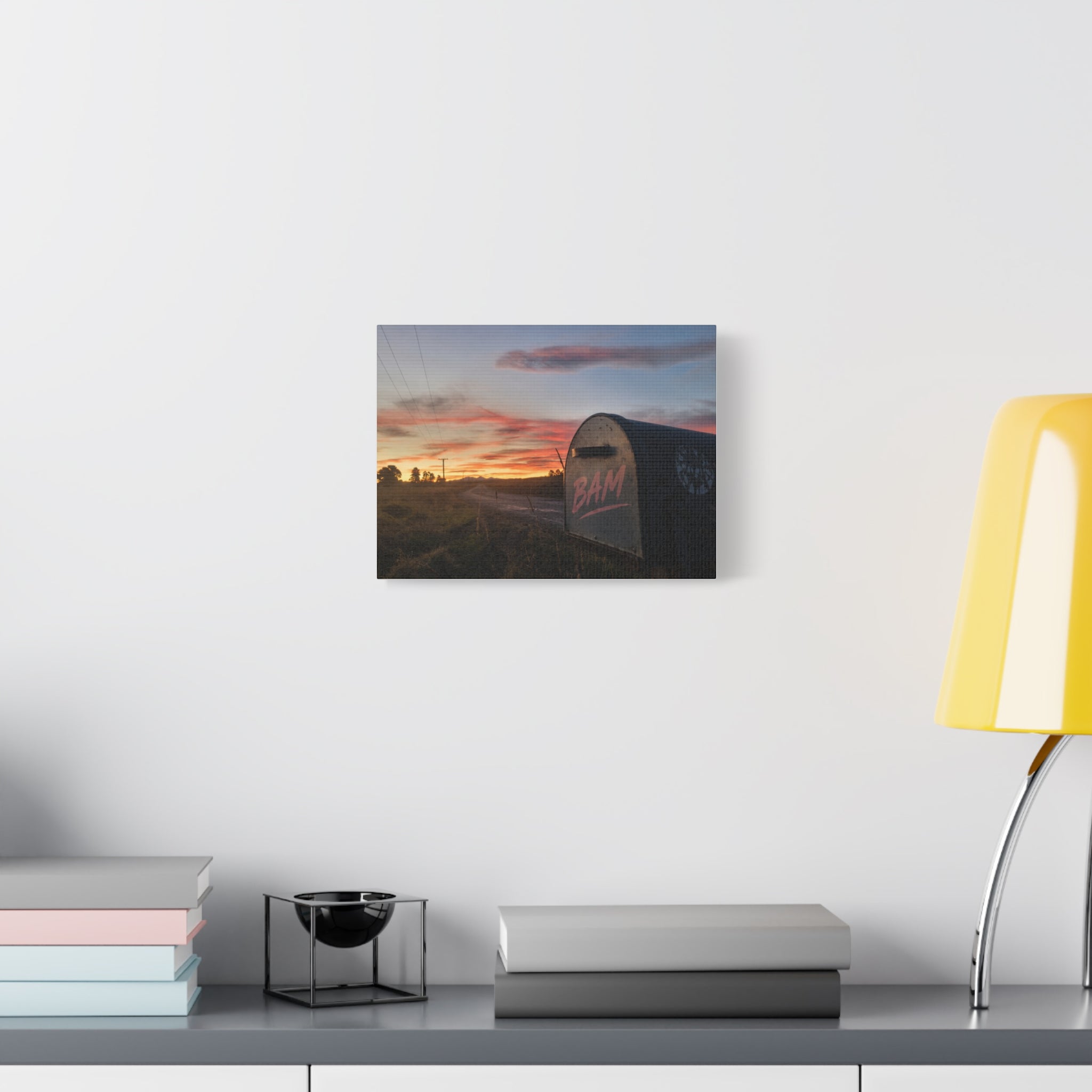 A peaceful sunset canvas inspired by Beautiful Amazing Moments — finding meaning in the everyday moments around us.