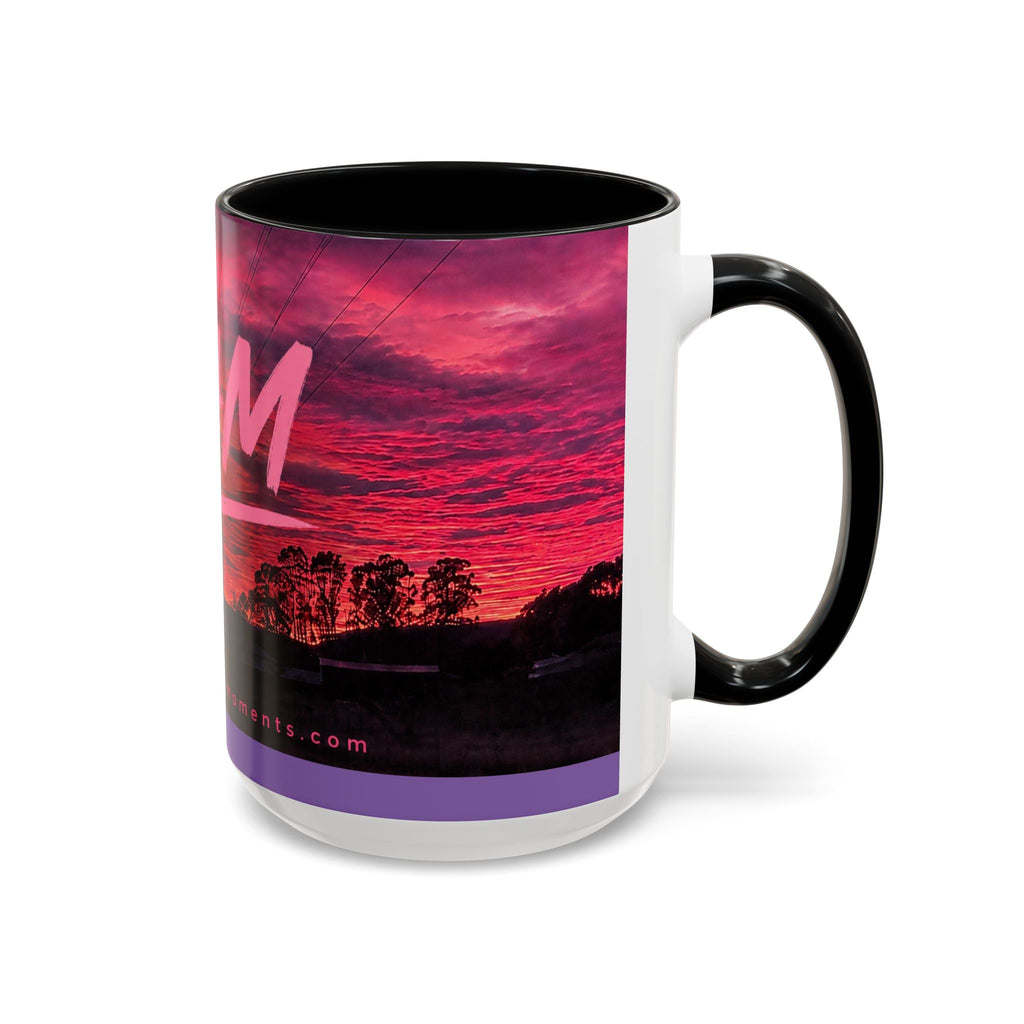 Bam Sunset Road Mug  .Moments That Matter.