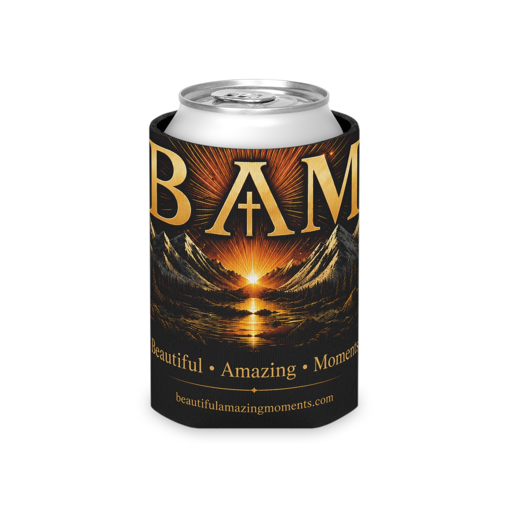 BAM Sunset Glow Can Cooler – Carry the MomentCan Cooler