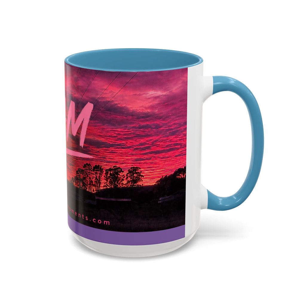 Bam Sunset Road Mug  .Moments That Matter.