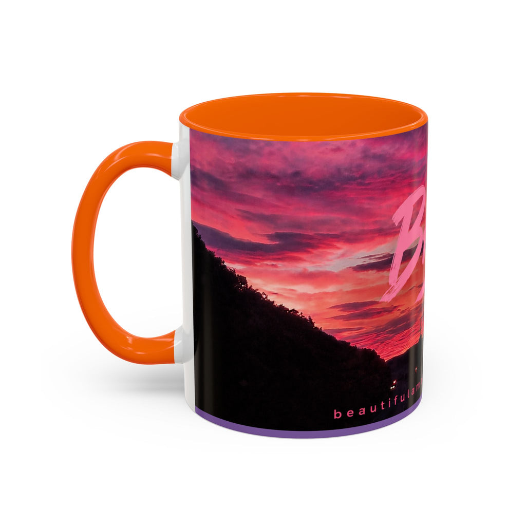 Bam Sunset Road Mug  .Moments That Matter.