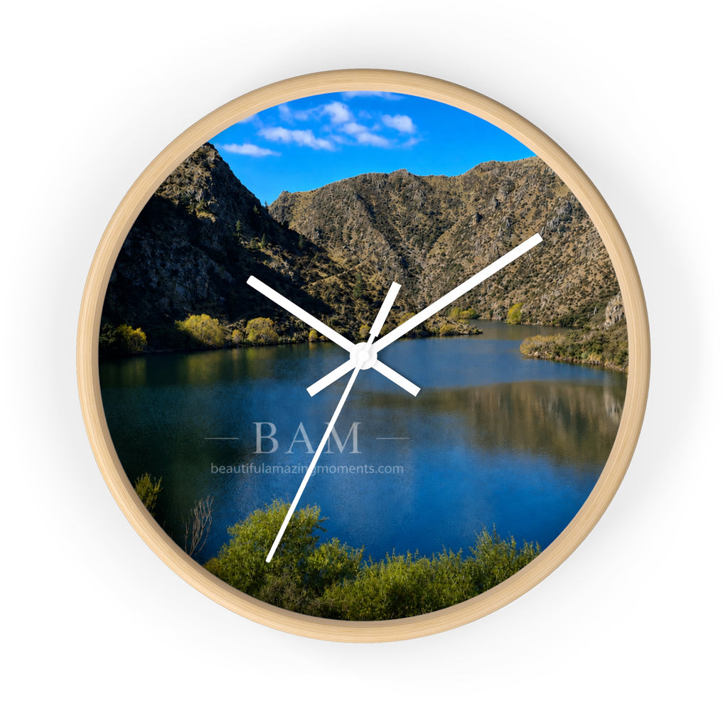BAM – Time in the Moment | Wooden Wall Clock