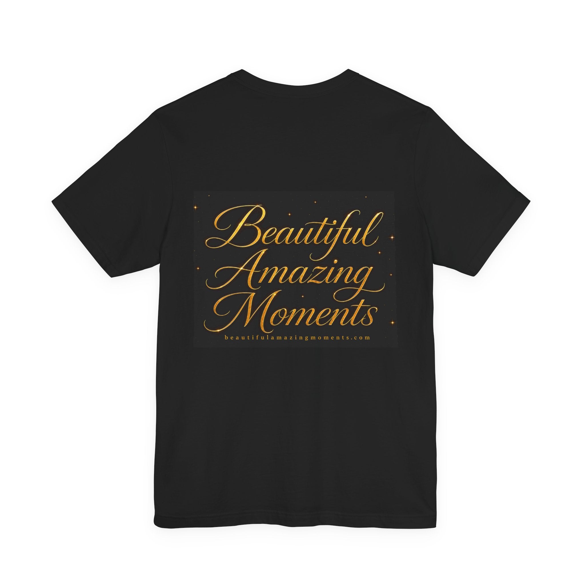 Beautiful Amazing Moments – Signature Script TeeUnisex Jersey Short Sleeve Tee