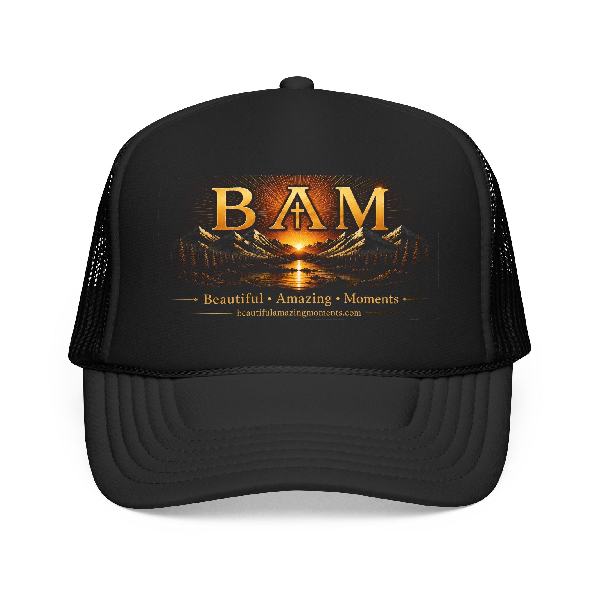 BAM Sunset Foam Trucker Hat – Moments Into MeaningFoam Trucker Hat