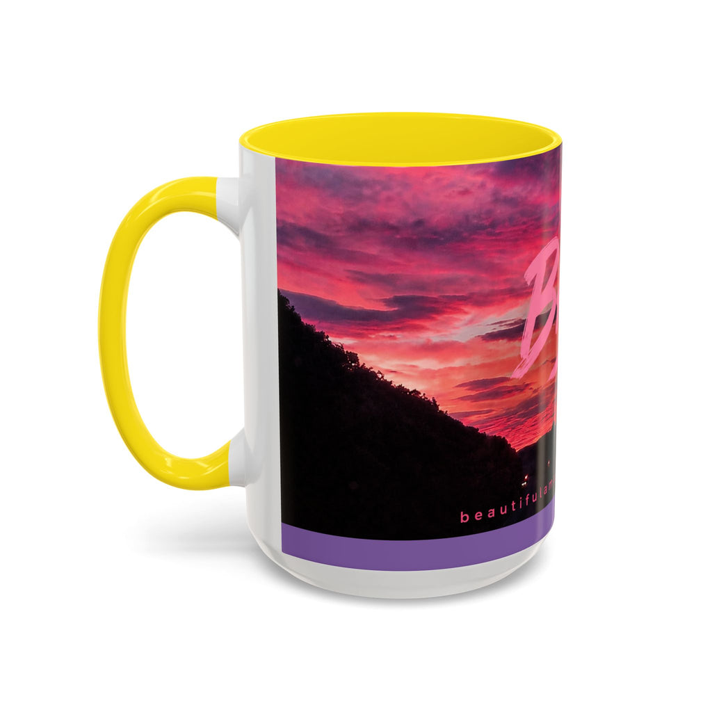 Bam Sunset Road Mug  .Moments That Matter.