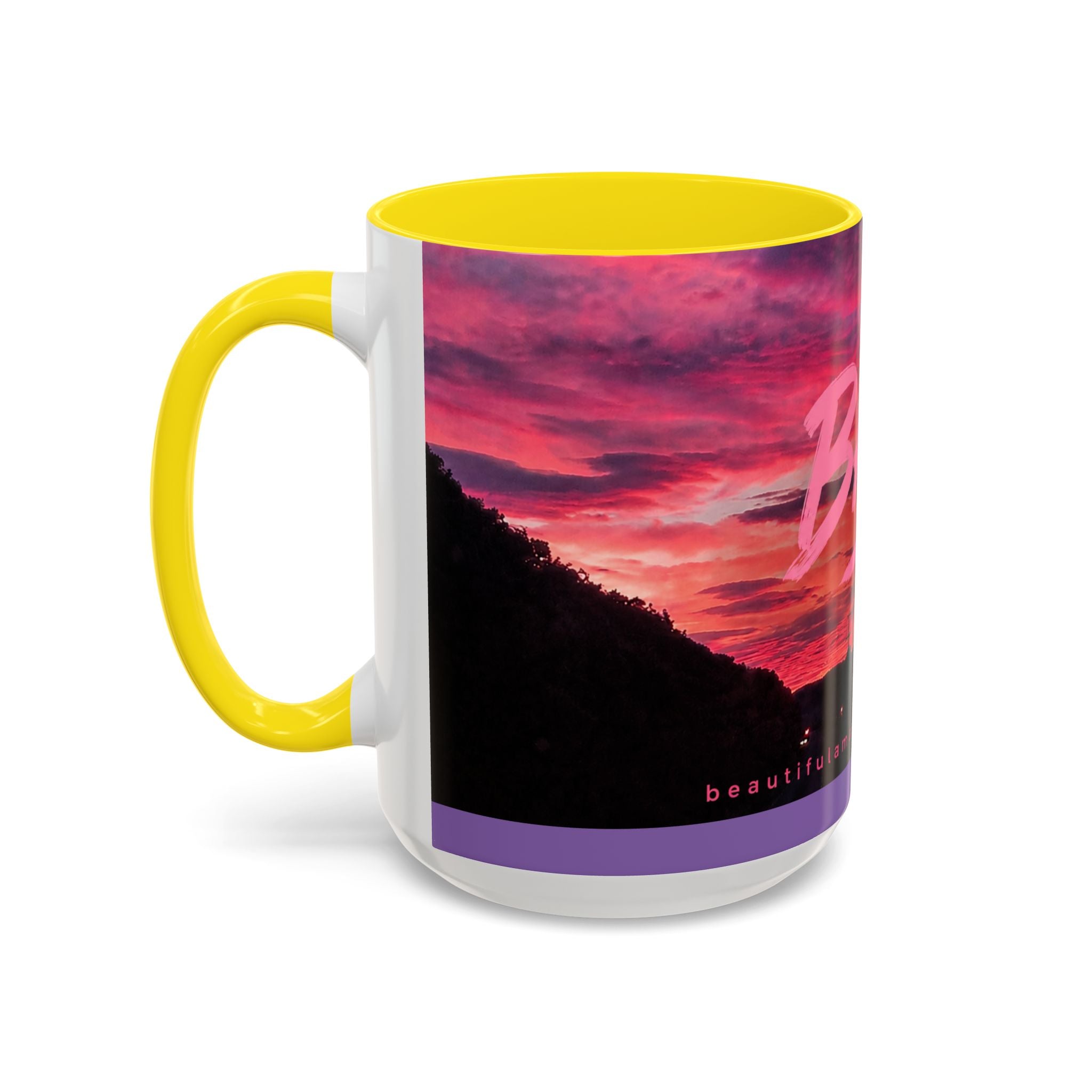 Bam Sunset Road Mug  .Moments That Matter.