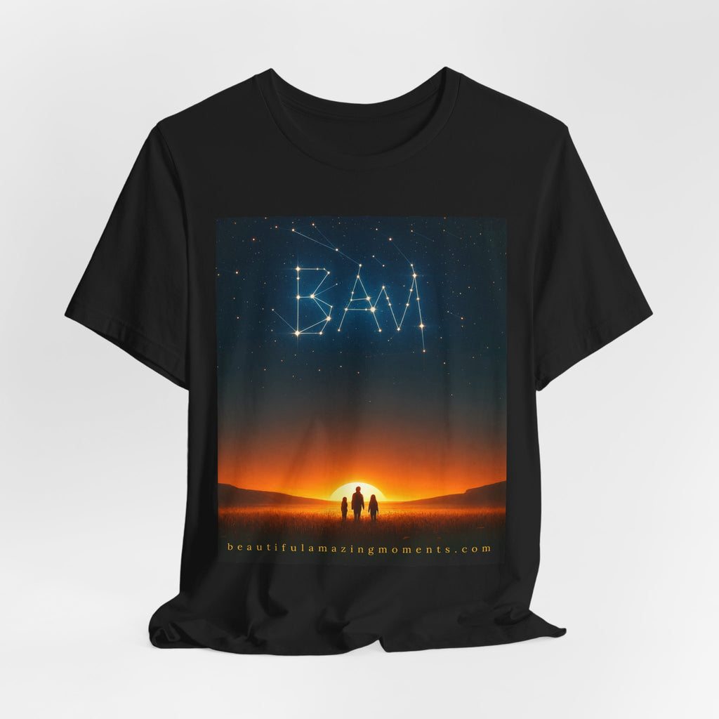 Beautiful Amazing Moments – Signature Script TeeUnisex Jersey Short Sleeve Tee