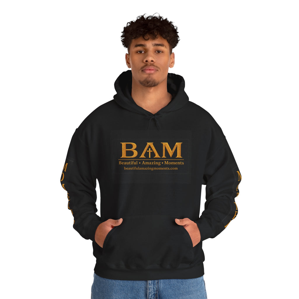 BAM Hoodie – Beautiful Amazing Moments | Moments Matter Premium HoodieUnisex Heavy Blend™ Hooded Sweatshirt