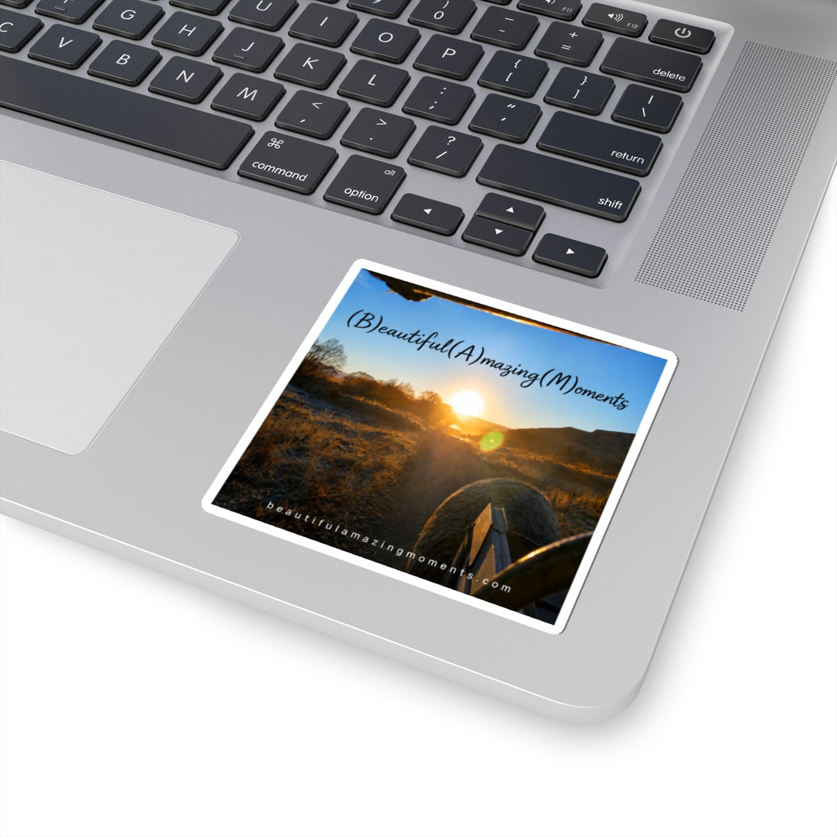 BAM Sunrise Reflection – Kiss-Cut StickerKiss-Cut Stickers
