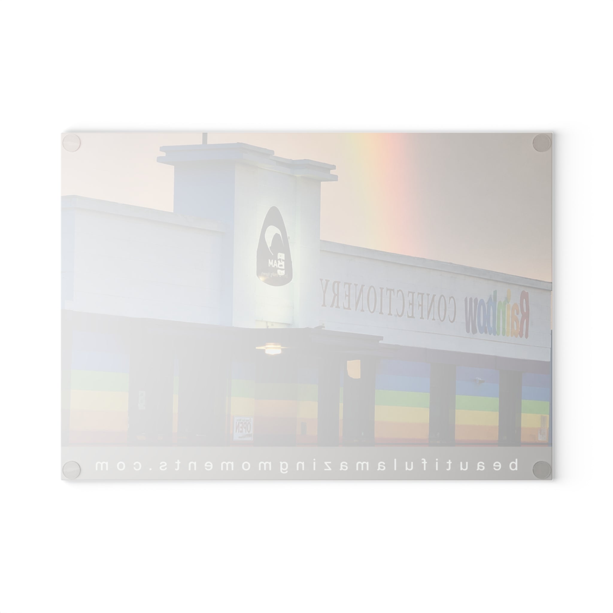 Rainbow Moment – BAM Glass Cutting Board