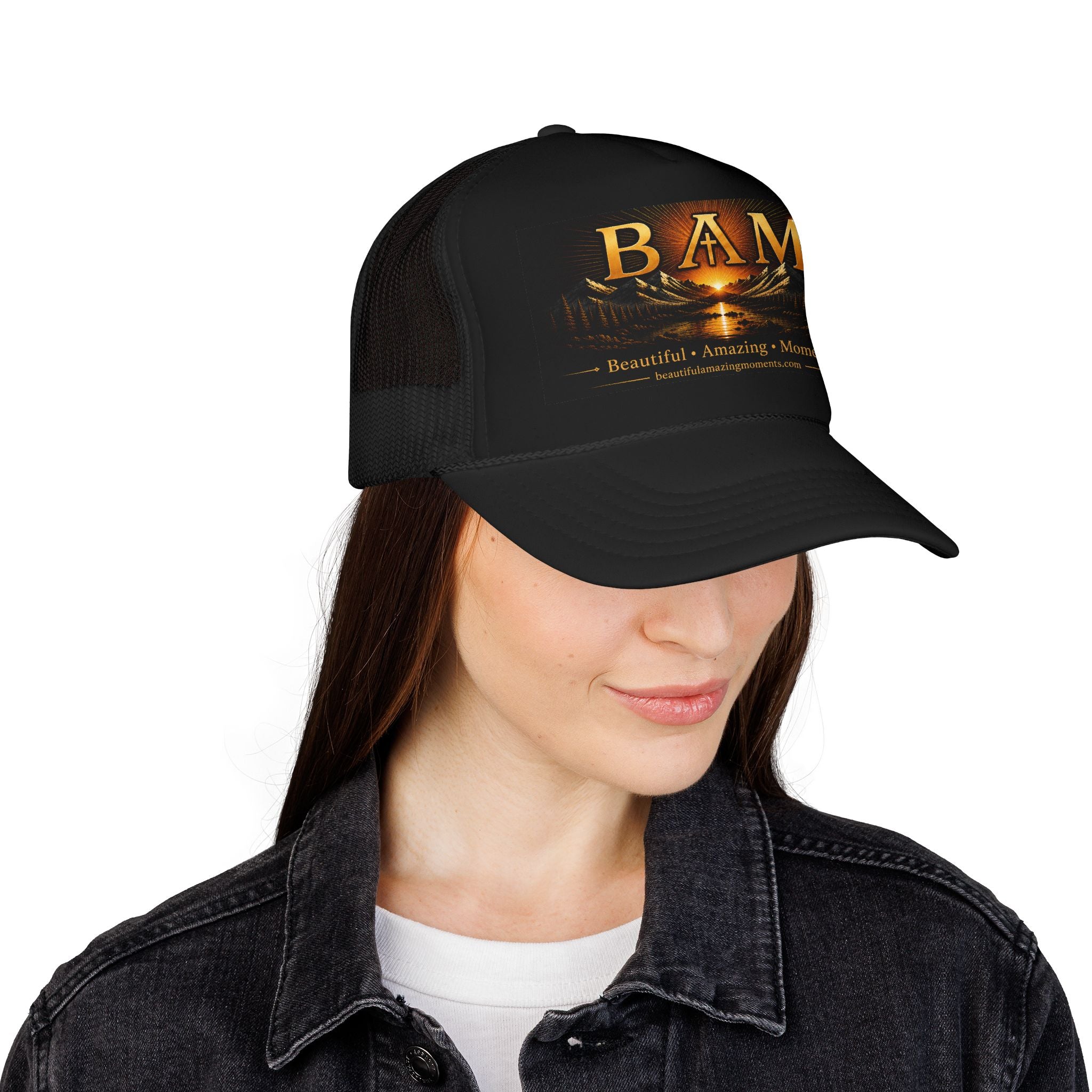 BAM Sunset Foam Trucker Hat – Moments Into MeaningFoam Trucker Hat