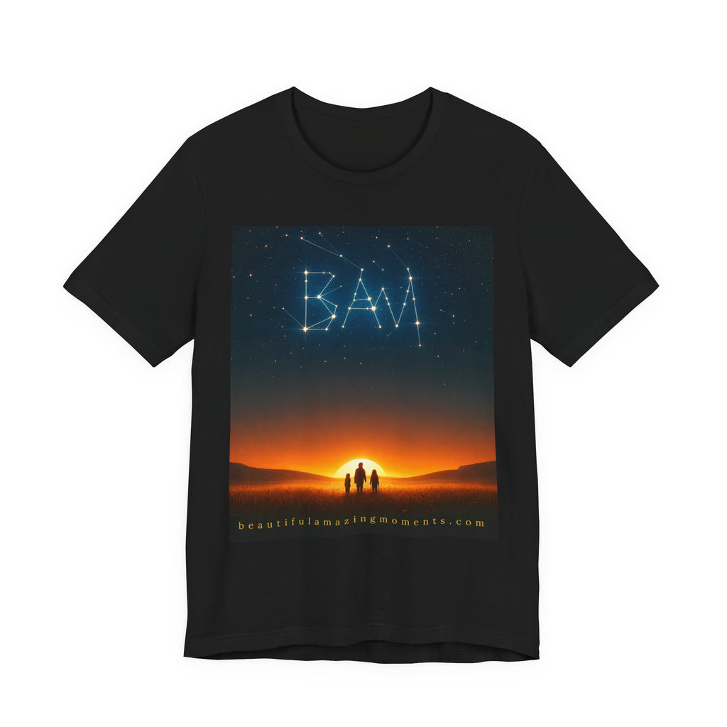 Beautiful Amazing Moments – Signature Script TeeUnisex Jersey Short Sleeve Tee