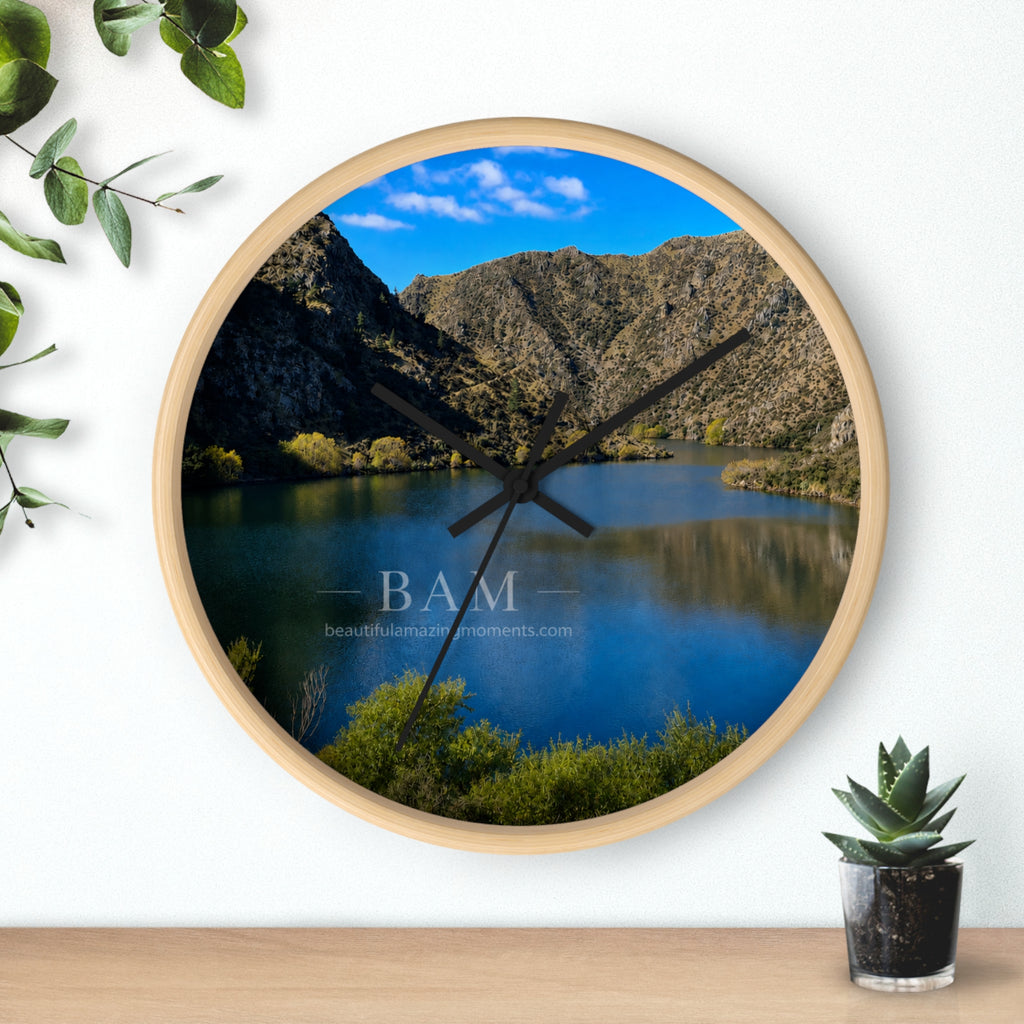 BAM – Time in the Moment | Wooden Wall Clock
