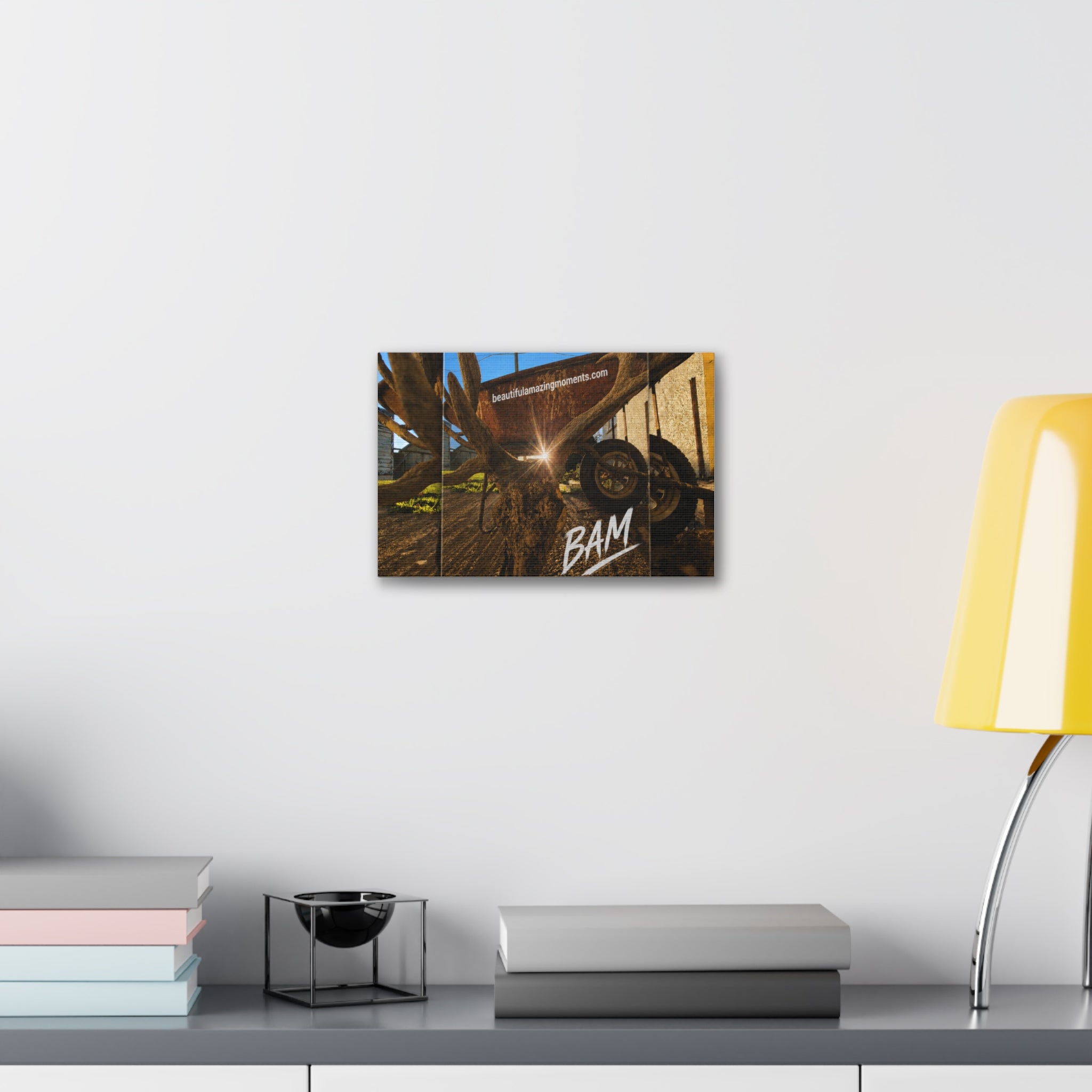 BAM – Light Through the Moment | Stretched CanvasCanvas Stretched, 1.5''