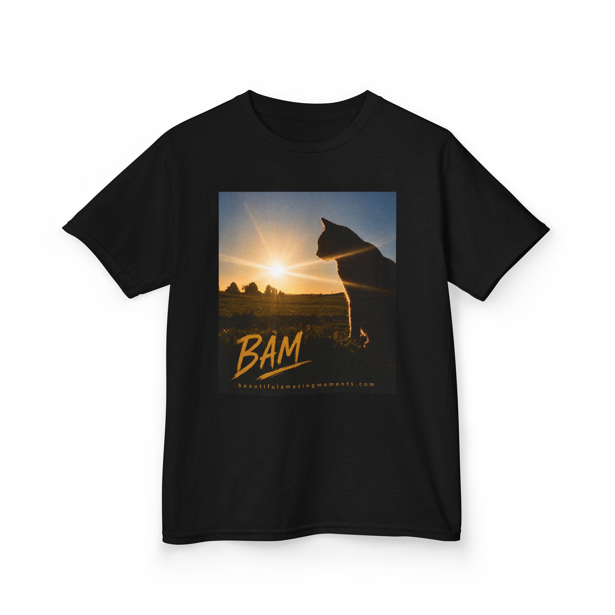 BAM Sunset Reflection Tee – Wear the MomentKids Heavy Cotton™ Tee