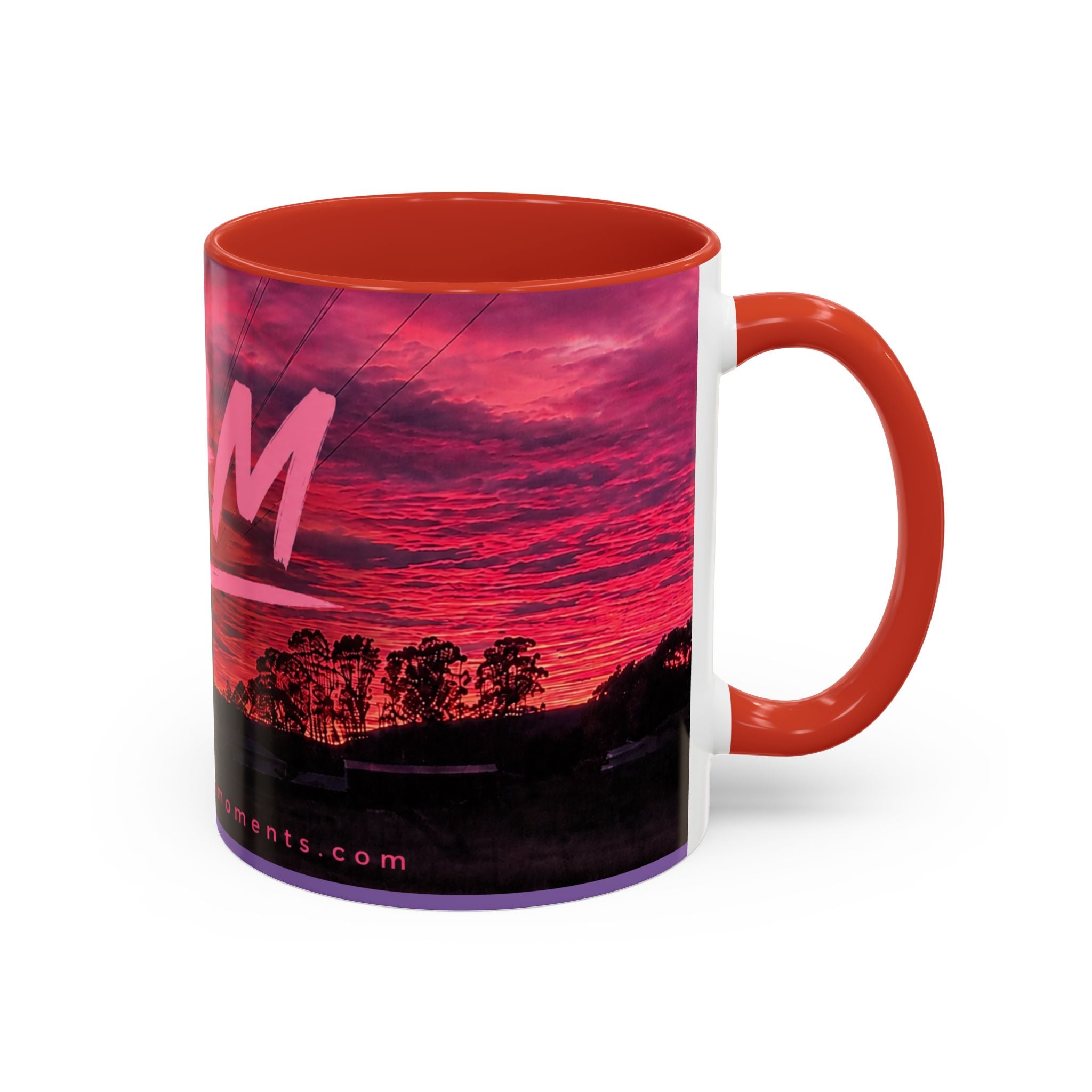 Bam Sunset Road Mug  .Moments That Matter.