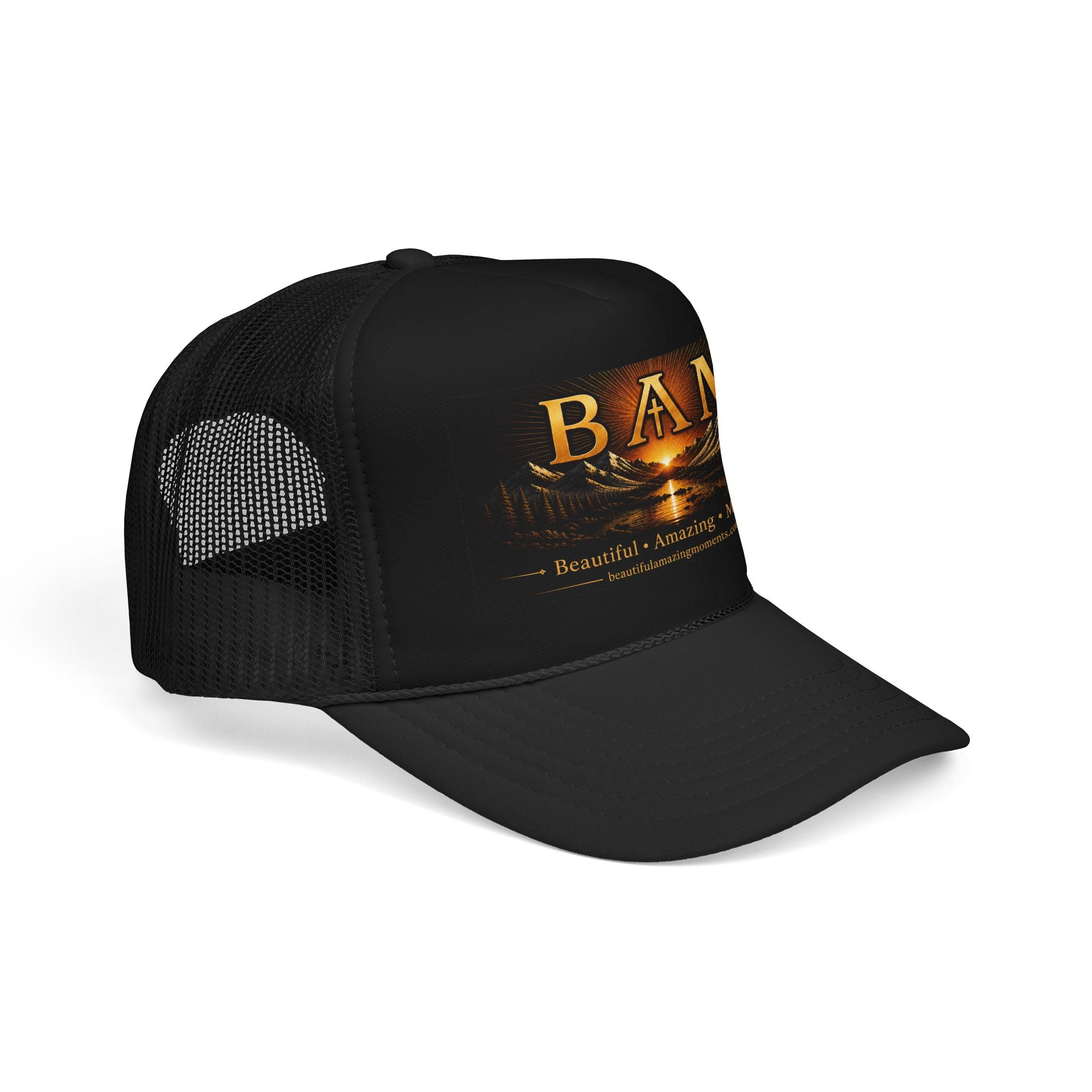 BAM Sunset Foam Trucker Hat – Moments Into MeaningFoam Trucker Hat