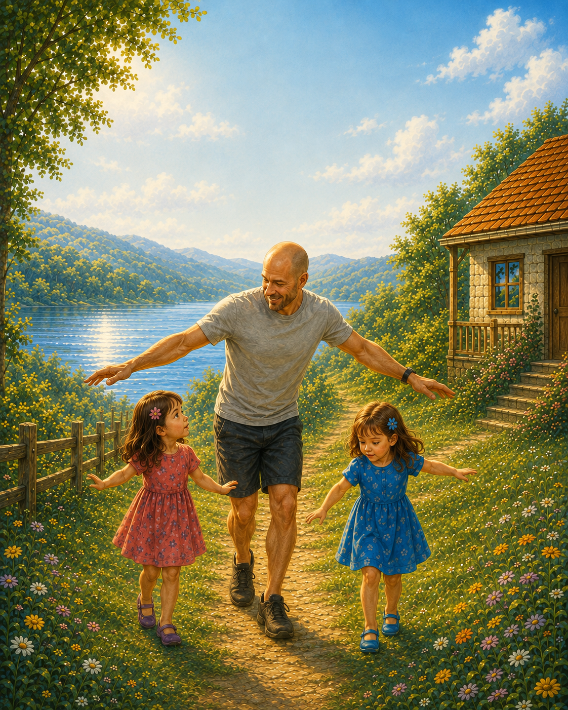 The Dragon and the kids