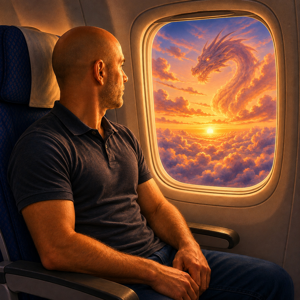 The Dragon that let Dad go.