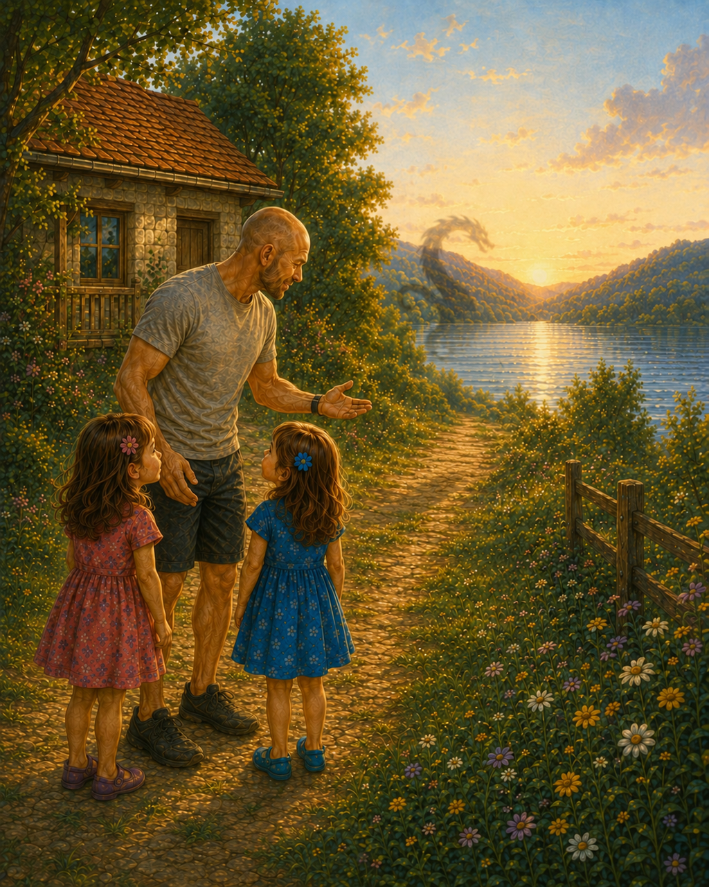 The Dragon and the kids
