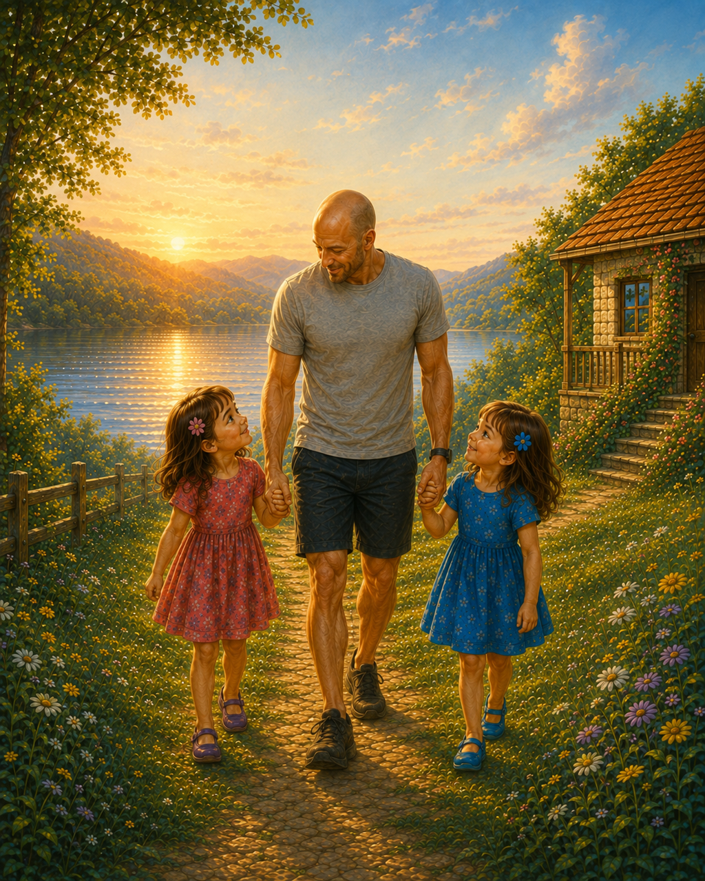 The Dragon and the kids