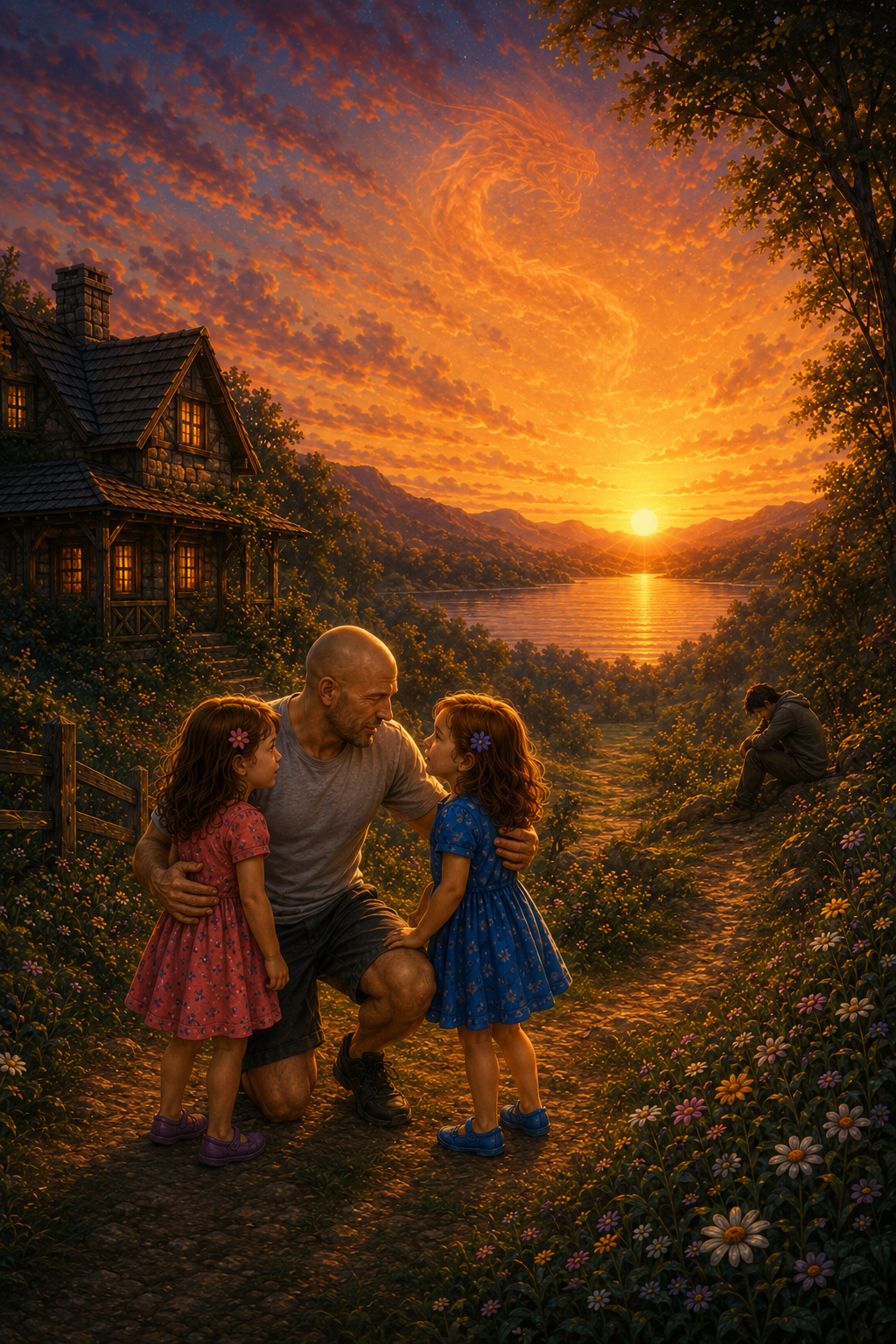 The Dragon and the kids