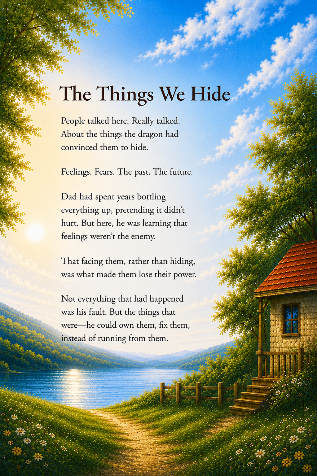 The Dragon that let Dad go.